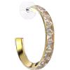 BJT338 ORECCHINO ACCIAIO PLACCATO ORO USTICA GP - ACCESSORIO DI STILE