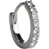 SANICO SRL Orecchini Post Foratura Crystal 14Mm Bjt992