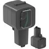 Electraline 300195 Presa Stagna Oblò da parete da esterno Schuko rinforzata per EV, Presa Ricarica veicoli elettrici, Multipresa outdoor IP56, Grigio Scuro