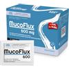 Paladin Pharma Sanavita MucoFlux 600 mg - Integratore Alimentare con N-Acetilcisteina e Vitamina C - 14 Bustine Gusto Arancia - Contribuisce alla Normale Funzione del Sistema Immunitario