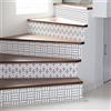 Ambiance Sticker Ambiance-Live col-rv-0541, Karistad, 6bandes de 15x105cm