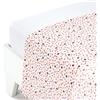 Caleffi Lenzuolo Superiore Pois Corallo Singolo in Cotone - 69127