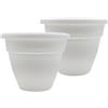 The HC Companies Fioriere, bianco, 40,6 cm