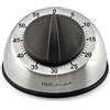 H&H by Bruno Barbieri, Timer da Cucina Meccanico Design - Contaminuti Manuale per Cottura - Timer da Cucina Senza Batterie, Pratico e Facile da Usare