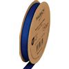 Halbach Seidenbänder Nastro in grosgrain di alta qualità, larghezza: 13 mm, lunghezza: 25 m, nastro regalo sostenibile in poliestere riciclato, ideale come nastro, colore: blu