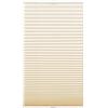 GARDINIA Tenda da giorno plissettata Concept, Rullo a scomparsa, Incl. materiale di montaggio, Tenda plissettata EASYFIX con due binari di scorrimento, Beige, 100 x 130 cm (P x A)