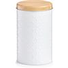 Zeller Scatola Scandi, Metallo, Bianco