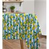 Vilber, Tovaglia, Taglio del tessuto di cotone/poliestere in fibre riciclate. Resinato, antimacchia, impermeabile, per interni ed esterni. Lemons.3159 (100 x 140 cm)