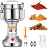 Couleeur Mulino Elettrico per Grano, Couleeur 500g Spezia Superfine Macina Spezie Grinder Mulino per Cereali con Protezione da Sovraccarico e Funzione di Arresto Coperchio Aperto perNoce di Spezie Alle Erbe