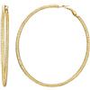 FOCALOOK Orecchini da Donna a Cerchio in Acciaio Inossidabile Orecchini a Cerchio 80mm Orecchini Cerchio Donna Oro Orecchini Donna Cerchio Grande Orecchini Oro per Donna e Ragazza