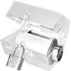 shuokang Termostato per termosifone, copertura protettiva con serratura Upgrade, sensori termostatici, scatola di protezione universale intelligente, più spazio, clip aggiuntive, per AVM FRITZ, Honeywell Home