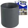 MONTERAL Tubo Manicotto PVC U Ø50mm Incollaggio Adesivo 2 Tubi Garanzia di 10 Anni