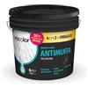 IRISCOLOR Pittura Antimuffa per Interni 4+2 LT Ideale Per Ambienti Umidi Vernice Bianca Muro Interno ad Alta Resa Pittura bianca Per Interni Acrilica Igienizzante Effetto Opaco
