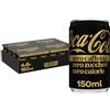 Coca-Cola Zero Zuccheri Zero Caffeina, Tutto il Gusto della Formula Coca-Cola Senza Calorie e Senza Caffeina, Lattina 100% riciclabile - 24 Lattine da 150 ml