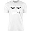 Willow Gifts WillowGifts Maglietta con viso - Videogioco Avatar Merchandise Idea Regalo Natale Gamer 100% cotone pettinato ad alta densità Comfort estremo ad alta densità Punto ad alta densità, bianco, S