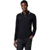 Wrangler Polo da Uomo, Nero, XL