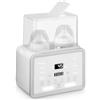 Goxiry Sterilizzatore per biberon per biberon 8 in 1Fast riscaldamento alimenti per bambini, 2 bottiglie contemporaneamente, sterilizzatore a vapore regolabile per biberon con display LCD