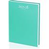 G4GADGET Diario accademico 2024-2025, formato A4, un giorno per pagina, con custodia, colore: blu