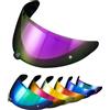 PSLER Visiera per HJC i70 i10 HJ-31,Visiera Colorata Accessori per Casco da Moto Ricambio(Viola Intenso)