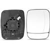 TTCR-II Vetro Specchio per Renault Trafic III/Opel Vivaro B/Nissan NV300 | Trafic 3/Vivaro B 2014-2021 Specchietto Retrovisore Riscaldato NV300/Talento 2016-2021 Vetro Specchio 963651588R-Destro