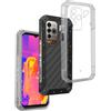 REY Cover in Gel TPU Trasparente per ULEFONE Power Armor 18T - 18T Ultra, Ultra Sottile 0,33 mm, Morbido Flessibile, Custodia Silicone
