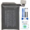 ELLENNE Batteria per Apple Watch Serie 3 38mm LTE iWatch A1848 + ATTREZZI
