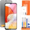 AGCUT Schermo LCD TFT per Samsung Galaxy A14 4G A145P A145R Sostituzione dello Schermo per Galaxy A14 Display di Vetro Touch Screen Digitalizer Assembly con Strumenti (6.6Pollici, Nero)
