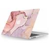 Fancity Custodia Compatibile con MacBook Pro 13 Pollici 2020 2021 2022, M2 M1 A2338 A2289 A2251 A2159 A1989 A1706 - Custodia Rigida in Plastica per Pro 13 con Touch Bar 2016-2022, Marble Pink