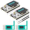 YELUFT 2 pezzi ESP32 LoRa V3 scheda di sviluppo con custodia protettiva e antenna LoRa 868 MHz integrata WiFi Bluetooth SX1262 per Meshtastic IoT Arduino Smart Scene