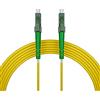 nexinex cavo in fibra ottica OS2 da LC/APC a LC/APC (20 m) cavo patch a fibre ottiche | monomodale/monomode simplex LC/LC