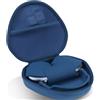 Lebakort Duro Viaggio Caso Custodia per Apple Nuovo AirPods Max Cuffie (Blu)