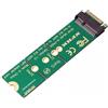 xiwai Scheda WiFi NGFF Riser Key-E Wireless per adattatore SSD NVME M.2 NGFF Key-M compatibile con scheda di rete Wifi6 WIFI7