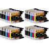 Supply Guy 20 cartucce compatibile con Brother LC-1240 LC-1220 per DCP-J525W DCP-J725DW DCP-J925DW MFC-J430 Series MFC-J5910DW MFC-J625DW MFC-J6510DW MFC-J6710DW MFC-J6910DW
