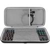 GEEKRIA Custodia per tastiera Tenkeyless TKL, borsa da viaggio a guscio rigido per tastiera meccanica gaming 80%/87 tasti, compatibile con Logitech G PRO, G915 TKL, Razer BlackWidow V3 TKL (Slim)
