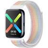 FYISWHO Traspirante Sport Cinturino per OPPO Watch 46mm, Nylon Bracciali Cinturini di Ricambio per OPPO Watch 46mm