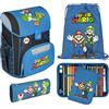 Scooli - EasyStart set di zaino scolastico - zaino scolastico ergonomico per la scuola primaria - set composto da più pezzi - Jurassic World