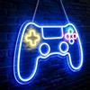 PORFOYO Cartello neon, segnale neon, illuminazione a LED, accessorio per illuminazione da parete, decorazione da gioco, controller luce al neon, dimmerabile, per gaming, camera da gioco, lampada USB game 41 x