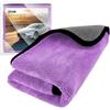 Airlab XXL Panno Microfibra Asciugatura Auto Moto Professionale 90x60 CM, 500GSM Asciugamani Assorbenti Senza Aloni Rapido Lavaggio Catturapolvere Lucidatura, Panni Stracci Pulizia Vetri Bagno Cucina