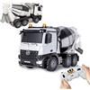 JAMARA Frullatore Mercedes Benz Arocs Liebherr 1:20 2,4 GHz - licenza ufficiale, allarme retromarcia, 4 ruote motrici, pneumatici profilati, luce LED, tamburo di miscelazione girevole con funzione di