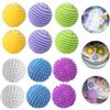 SAMSYOKI 12 Pezzi Palline per Asciugatrice Palline da Bucato per Lavatrice in Silicone Sfere Asciugatrice Riutilizzabili Palle Lavatrici Asciugatrice per Antipiega Anti-Groviglio