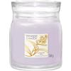 YANKEE CANDLE Signature Jar Candles Lavender Bliss 368g - Candela Profumata