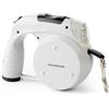 InnovaGoods® 6in1 guinzaglio per cani, guinzaglio allungabile per cani, guinzaglio allungabile per cani 4M, guinzagli scomparto per borsa, orologio digitale, luce LED, scomparto per cibo e bevande