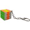 LOGICA GIOCHI Logica Gochi - Portachiavi Cubo Magico 3x3 Stickerless - Cubo Speedcubing - Mini cubo 3x3 - Regalo speedcuber
