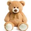 iBonny 90cm Orsacchiotto di Peluche Gigante Giocattolo Morbido Regalo per Bambole Bambini