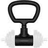 Ysislybin Kettlebell, Attrezzatura Portatile Regolabile per Allenamento con Pesi da Viaggio Attrezzatura da Palestra Kettlebell con Impugnatura Antiscivolo Allenamento Muscolare Sollevamento Pesi