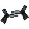 Versa Gripps Xtreme, Made in USA, cinturini da polso per sollevamento pesi, alternativa al miglior accessorio per allenamento, SM, azzurrite