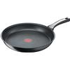 Tefal Unlimited On G25908 Padella da 32 cm con rivestimento antiaderente in titanio antigraffio e termostato, senza PFOA, adatta a tutti i piani cottura, anche a induzione, nero