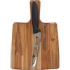 Tramontina Set tagliere con coltelli per formaggi in legno di teak 2 pezzi