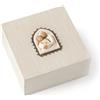 Willow Tree Sacra Famiglia, Memory Box scolpito dipinto a mano