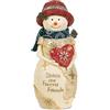 Pavilion Gift company 81114 The Birchhearts Sister Snowman Figurine, 12,7 cm